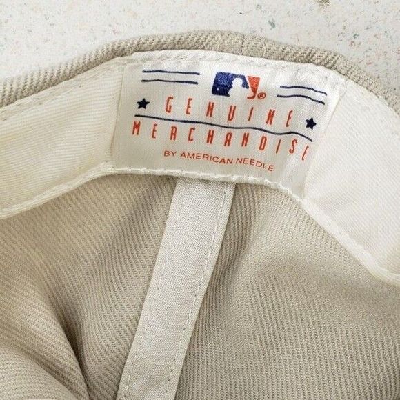 Wrigley Field Built In 1914 Chicago Baseball Cap Hat Tan Beige Adjustable - Picture 11 of 12